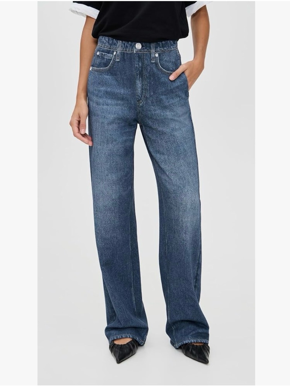 Rag and Bone Miramar Terry Wide Leg Pant -S